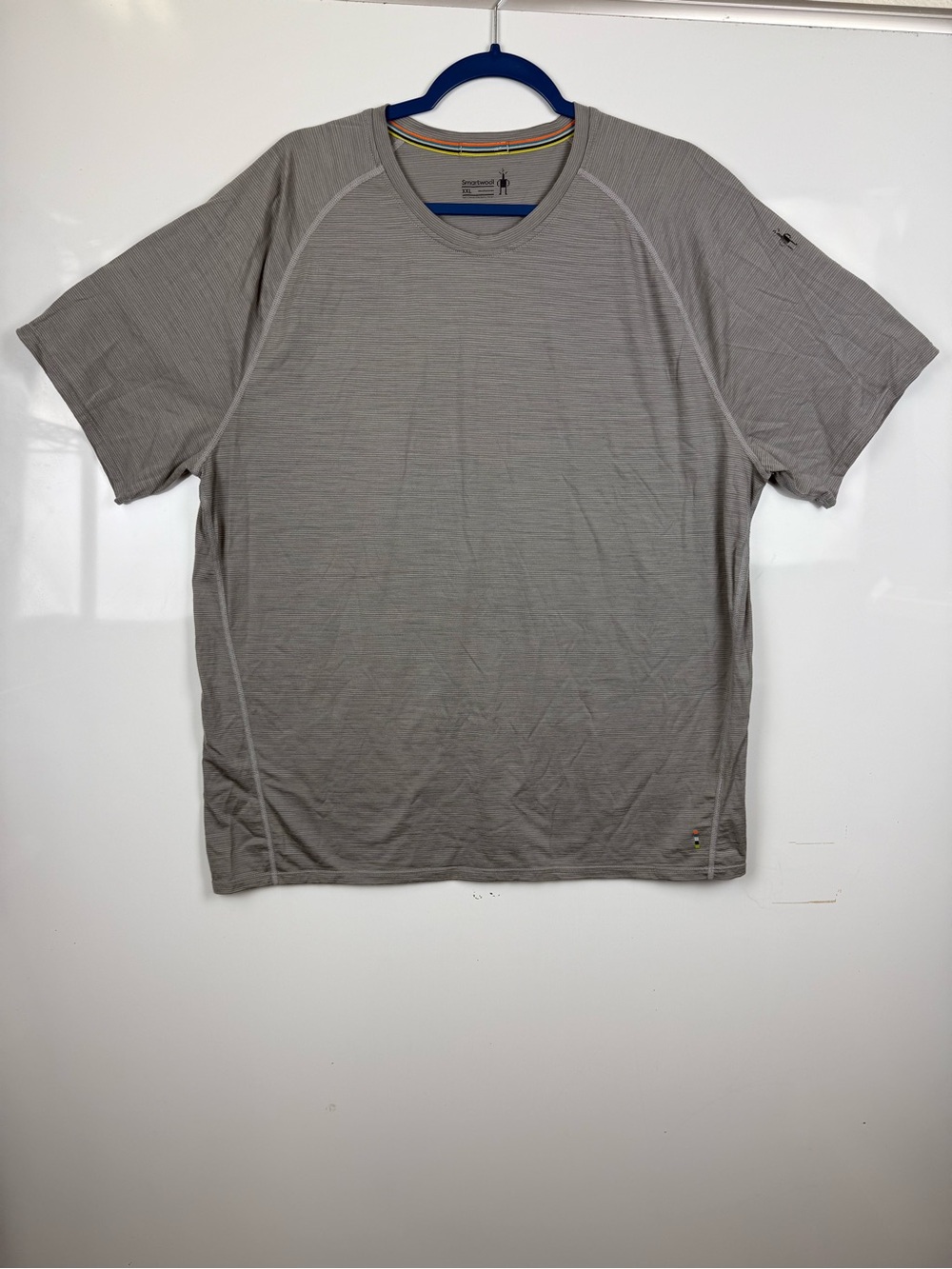 Smartwool Men's Short Sleeve Crew Tee in Gray